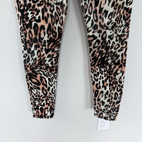 NWOT AG Leopard Print Farrah Skinny Ankle Pants Velvet Casual Women’s 27 - Picture 6 of 12